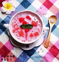 自制西瓜西米露