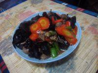 家常菜木耳小炒肉