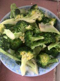 家常菜肉炒西兰花做法图解8)
