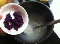 味道不错的紫薯粥的做法图解六