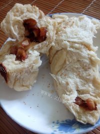 电饭锅椰枣面包做法图解19)