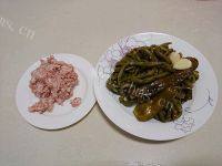 家常菜肉沫酸豆角做法图解1)