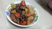 诱人的红烧鸡块