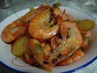 家常炒虾