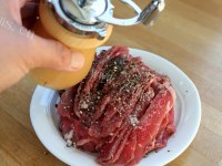 家常菜小炒牛肉做法图解2)