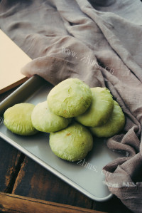 自制抹茶红豆酥饼做法图解13)