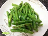 家常菜干煸四季豆做法图解5)