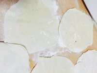 美味的布袋烙饼卷肉做法图解4)