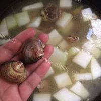 鲜美的蛤蜊冬瓜排骨汤的做法图解十