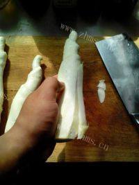 好吃的茭白炒肉片做法图解1)