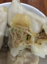 美味的白菜饺子
