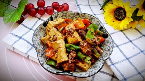 好吃的肉末豆腐