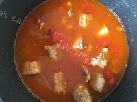 美味的蕃茄排骨焖饭做法图解10)