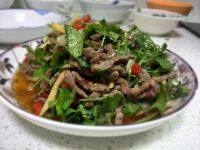 泡椒牛肉丝自制