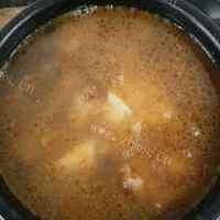 好吃的腊猪蹄莲藕汤的做法图解八