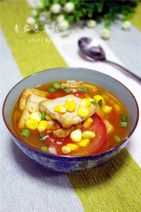 家常菜番茄豆腐汤