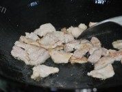 肉片青菜做法图解2)