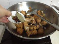 美味的啤酒五花肉做法图解5)