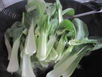 家常菜油菜炒肉做法图解6)