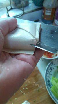 家常煎豆腐做法图解4)