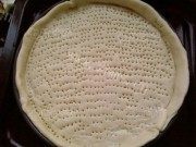 美味的鲜虾土豆香菇披萨做法图解5)