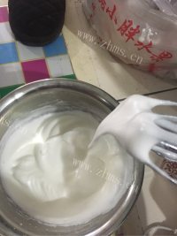 6寸轻乳酪蛋糕（酸奶版）做法图解8)