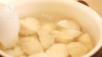 传统美食古法糖芋苗做法图解4)