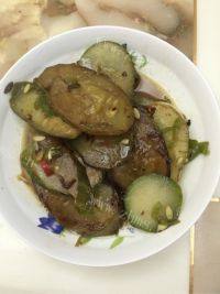 家常菜煎黄瓜