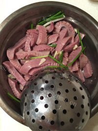 自己做的爆炒腰花做法图解4)