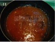 热腾腾的茄汁芋头猪肉虾仁饼做法图解5)