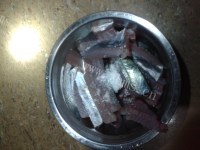 鲜甜的鲅鱼煮面汤做法图解1)
