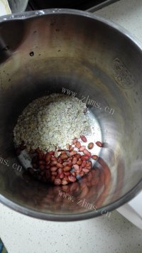 营养的花生燕麦米糊做法图解2)
