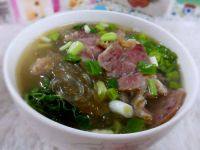 自制牛肉粉丝汤