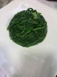 特色美食凉拌菠菜做法图解5)