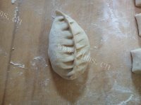 好吃的桃子馅包子做法图解10)