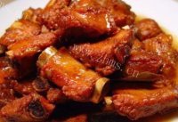 家常红烧排骨