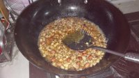 美味的杏鲍菇黄豆肉酱做法图解8)