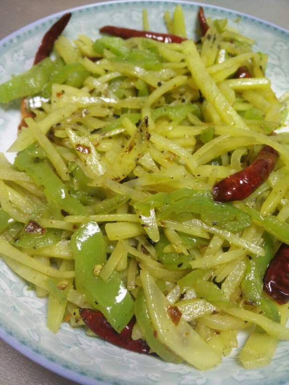 最喜欢吃的炒土豆丝