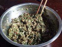 自己做的荠菜饺子做法图解3)