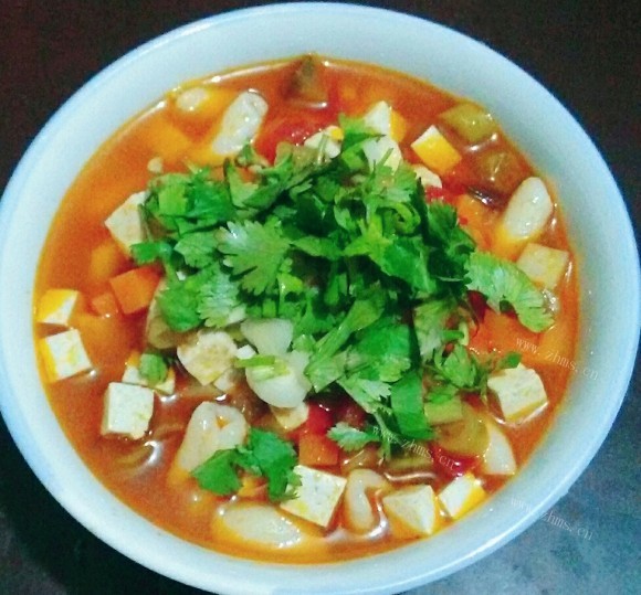 色味俱佳的烩麻食