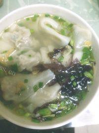 营养美食香葱猪肉馄饨做法图解4)