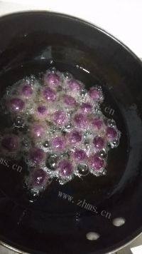 自制紫薯球