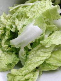 家常菜蚝油小白菜做法图解1)