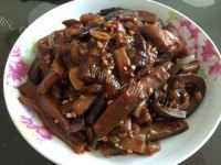 可口的鱼香茄子做法图解5)