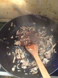 自制香菇油饭做法图解9)