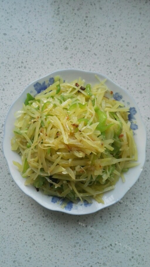 营养丰富的尖椒土豆丝