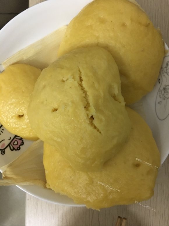 蒸玉米饼