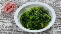简单的凉拌菠菜