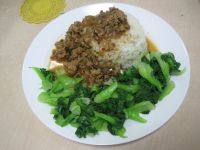 自己做的燥肉饭