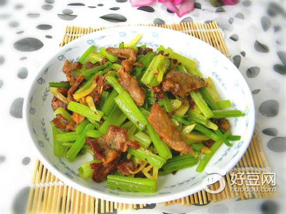 肉片芹菜